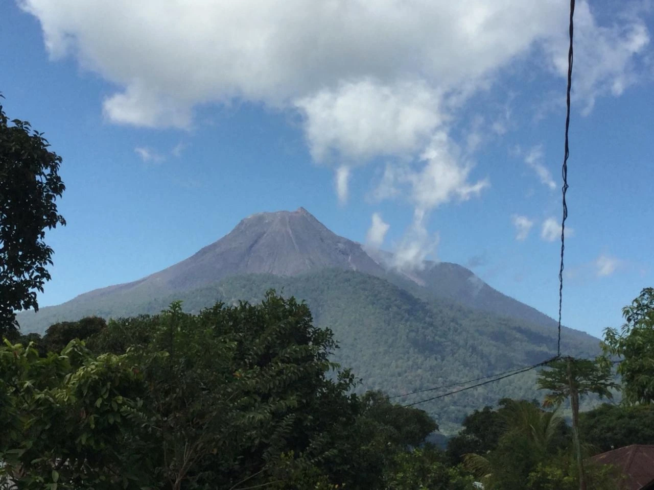 mountain in Flores