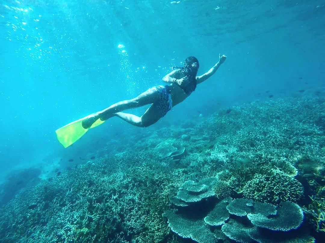 diving site on Komodo Island