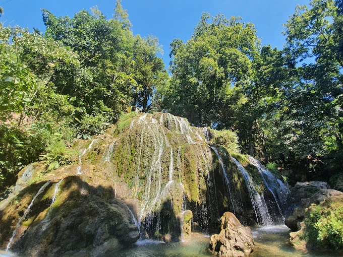 Scenic waterfalls near Kupang