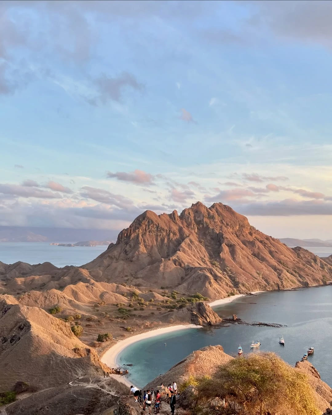 Padar Island hike
