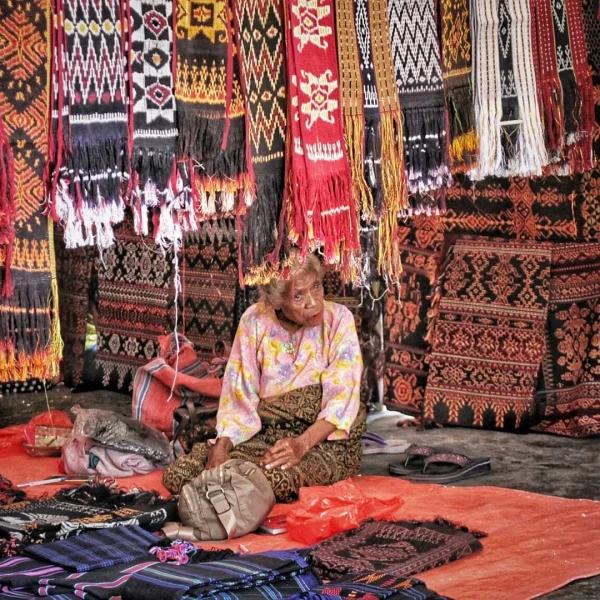 ikat weaving Alor Island